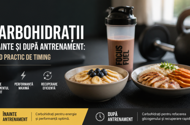 Carbohidrații înainte și după antrenament: ghid practic de timing